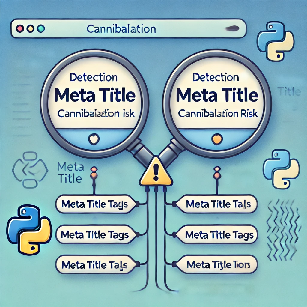 Python Script to Spot Similar Meta Titles & Prevent Cannibalization