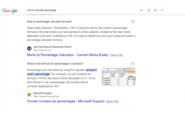 TF IDF SERP Analyzer Screenshot 3